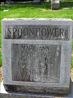 Spoonhower, Mary Ann, James Brodie and Alice